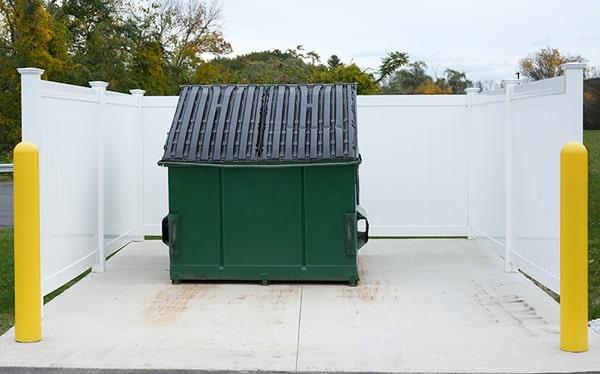 we provide a variety of sizes for our commercial dumpsters to accommodate various business needs, from 2-yard to 8-yard